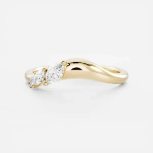 Curved Marquise Band